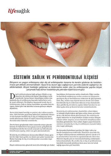 Duygu Yavuzer - Sistemik Sağlık ve Periodontoloji İlişkisi