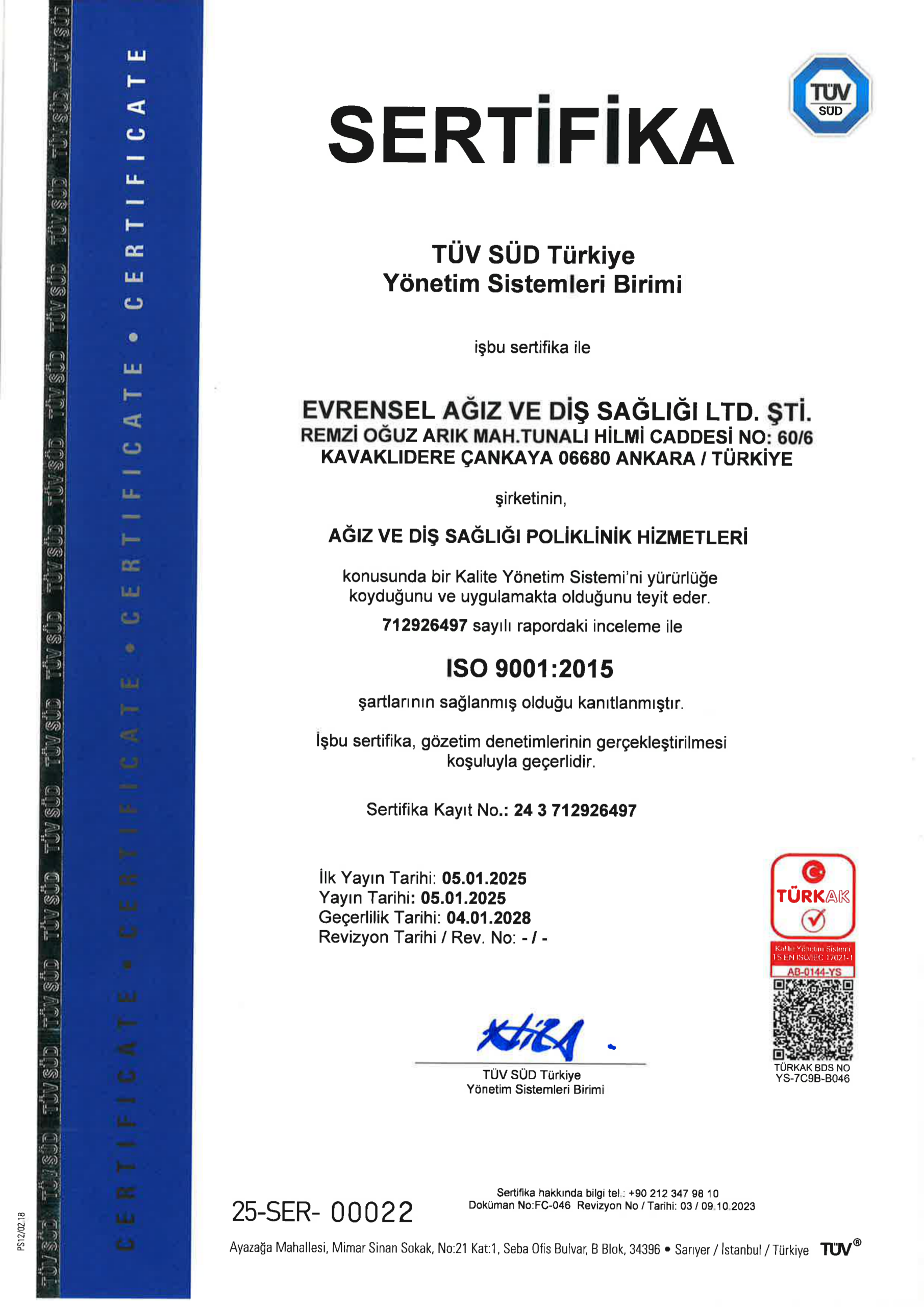 Sertifika Evrensel Iso 9001 Tr Page 1 Scaled